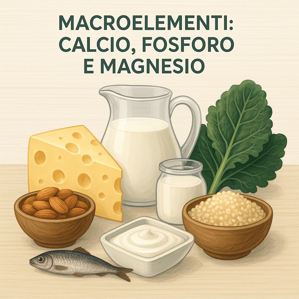 Macroelementi – Parte 1: calcio, fosforo e magnesio