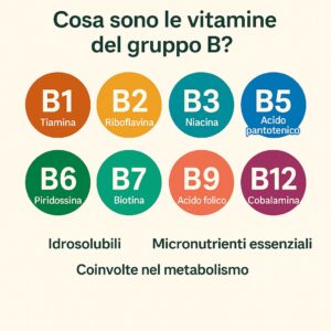 Vitamine del gruppo B – parte 1: tiamina, riboflavina, niacina, acido pantotenico